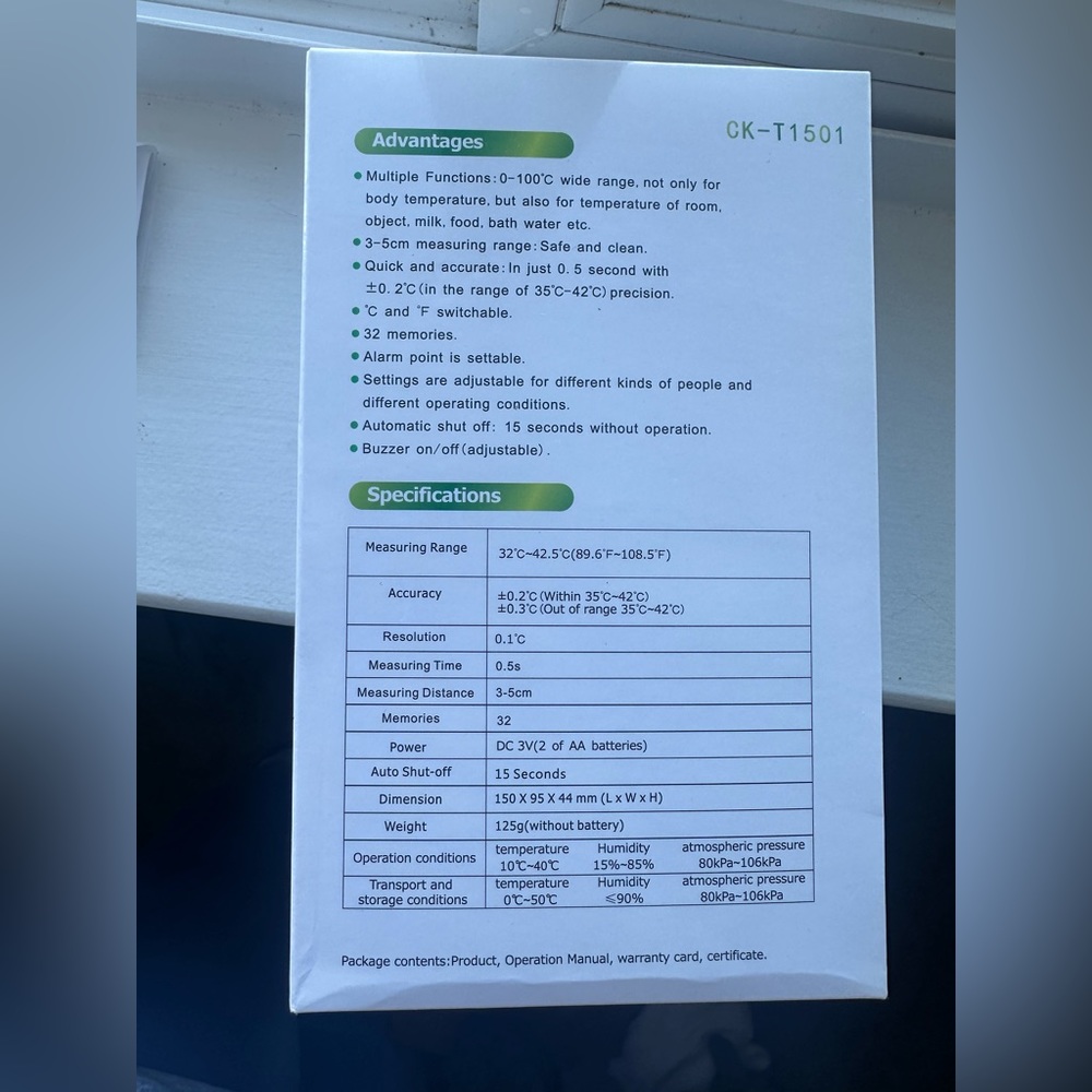 Infrared Thermometer - Picture 3 of 4